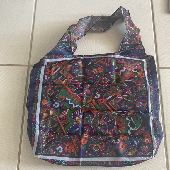 NWT Johnny Was reusable nylon tote bag - Picture 5 of 5